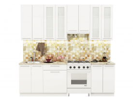 глянец белый