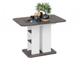 Ателье темный / Белый ясень