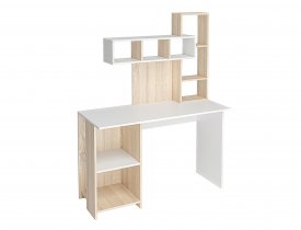 Дуб сонома/Белый