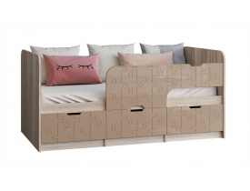 Латте глянец / Ясень шимо светлый (правый)