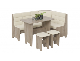 Крем (кашемир) / Дуб Сонома трюфель