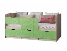 Салатовый металлик / Ясень шимо светлый (левый)