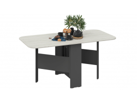 Дуб крафт белый / Антрацит