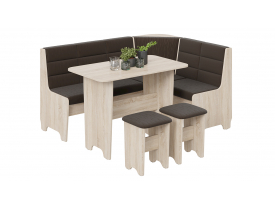 Коричневый (кашемир) / Дуб Сонома