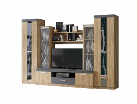 Дуб крафт золотой / Графит